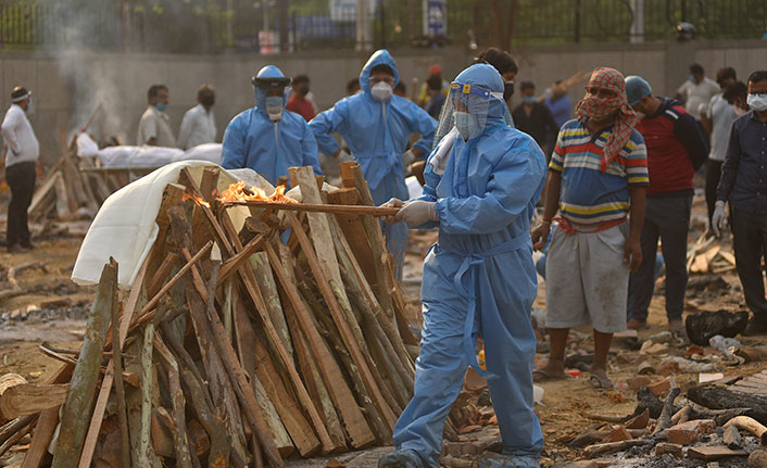 Hindistan'da günlük vaka sayısında yeni rekor