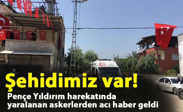 Pençe Yıldırım harekatında 2 asker şehit oldu