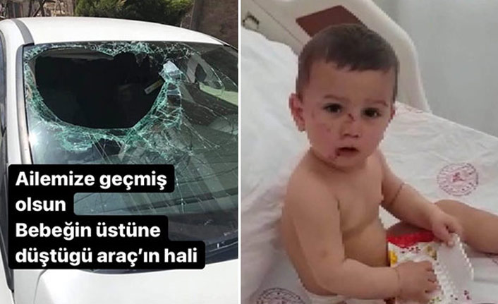 Mucize kurtuluş! 6. kattan düştü burnu bile kanamadı