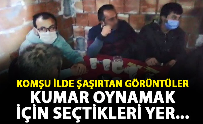 Jandarmadan inşaata tombala baskını