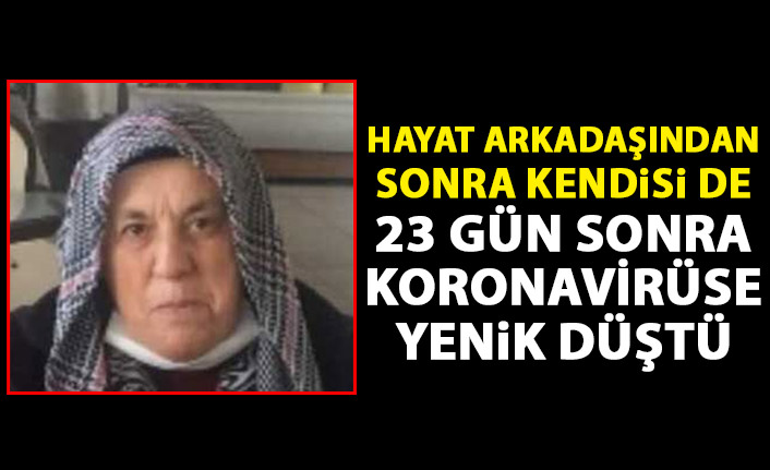 Trabzon'da karı-koca 23 gün arayla koronavirüse yenik düştüler