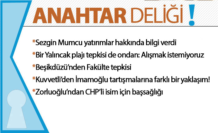 Anahtar Deliği 05.05.2021 Sezgin Mumcu Trabzon’daki yatırımları ve projeleri anlattı