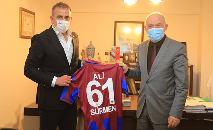 Abdullah Avcı'dan Sürmen'e ziyaret