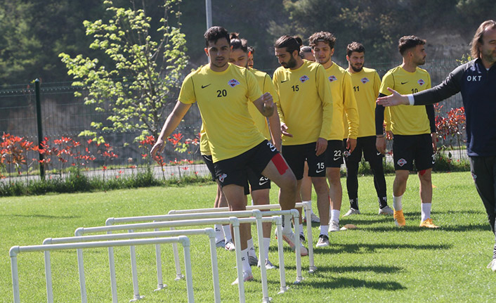 Hekimoğlu Trabzon, Ankara Demirspor maçı hazırlıklarını sürdürüyor