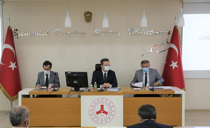 Vali Ünlü Giresun'daki pandemi çalışmalarını değerlendirdi