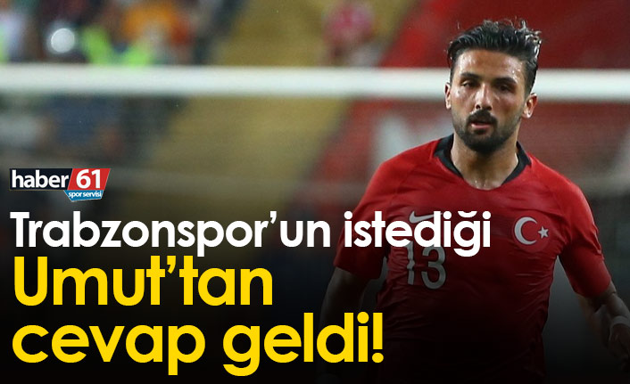 Umut Meraş'tan Trabzonspor'a cevap!
