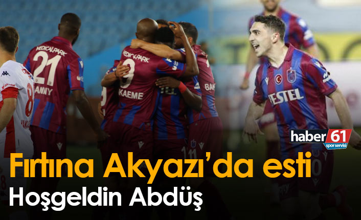 Trabzonspor Antalyaspor'u mağlup etti