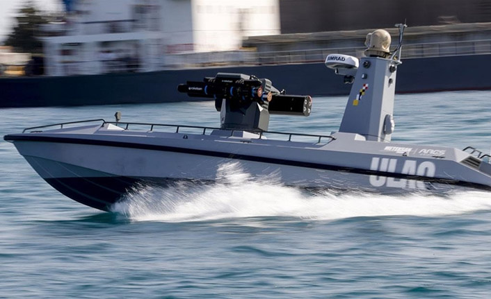 Türkiye'nin ilk silahlı insansız deniz aracı, füze atışlarına hazır