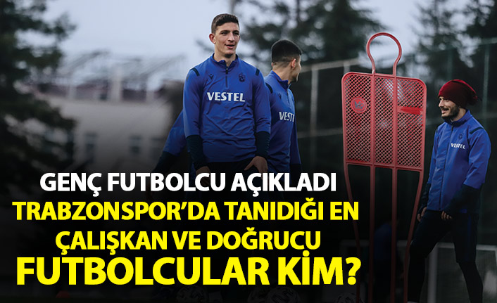 Trabzonspor'un genç ismi Ahmetcan Kaplan'dan samimi açıklamalar