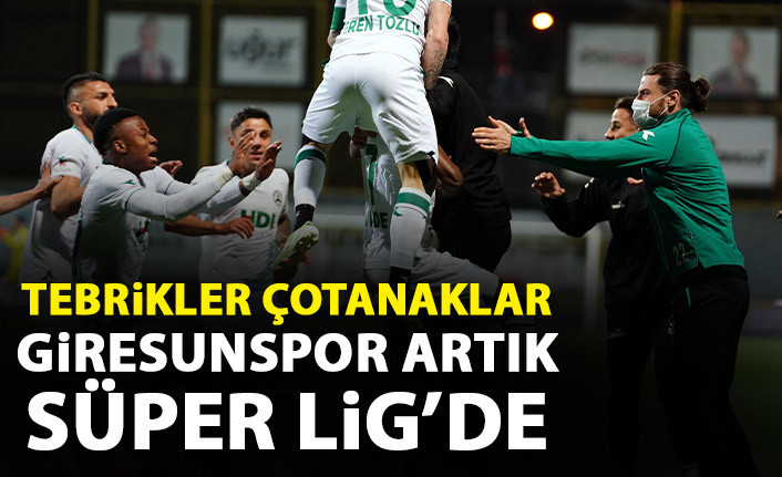 Giresunspor 44 yıl sonra Süper Lig’de