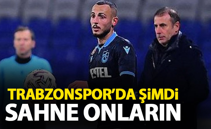 Trabzonspor'da şimdi sahne onların