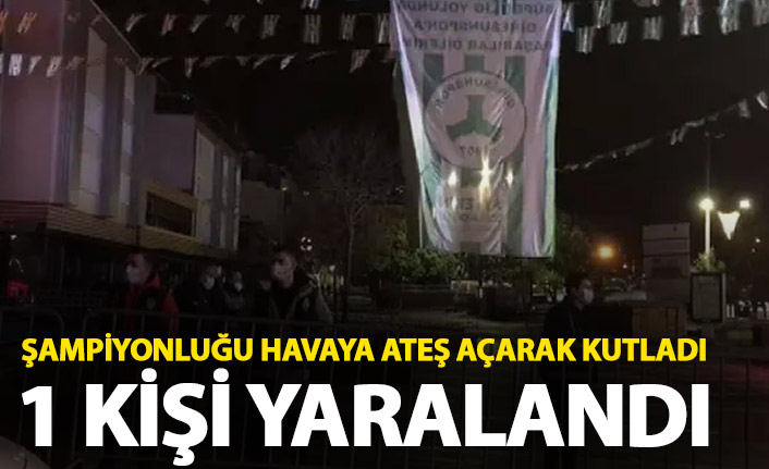 Giresun'da şampiyonluk kutlamasında kan aktı