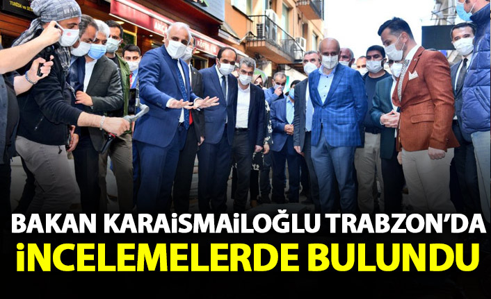 Bakan Karaismailoğlu Trabzon'dan ayrıldı!