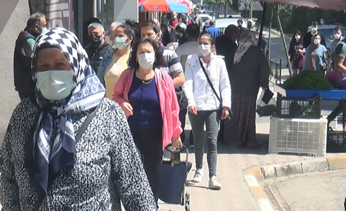 Vaka lideri Giresun'da bayram alışverişi yoğunluğu yaşandı