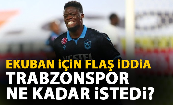 İtalyanlardan flaş iddia! İşte Trabzonspor'un Ekuban için istediği rakam