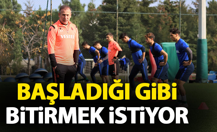 Abdullah Avcı başladığı gibi bitirmek istiyor