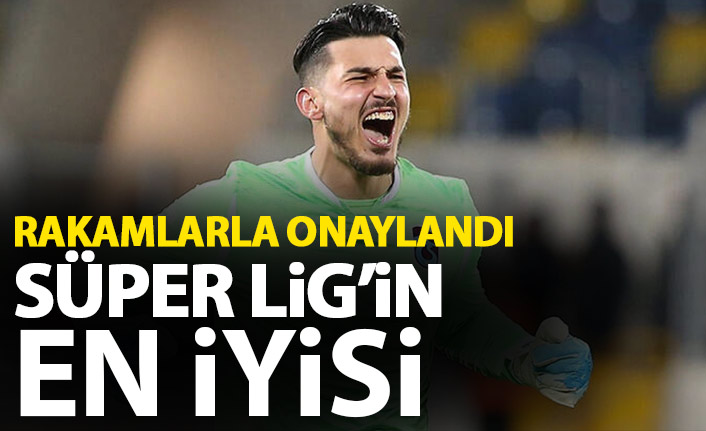 Uğurcan Çakır Süper Lig'in en iyisi