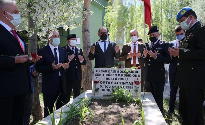 Şehit Oktay Altuntaş şehadetinin yıl dönümünde anıldı