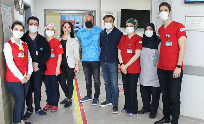 Özel İmperial Hastanesinde bayramlaşma