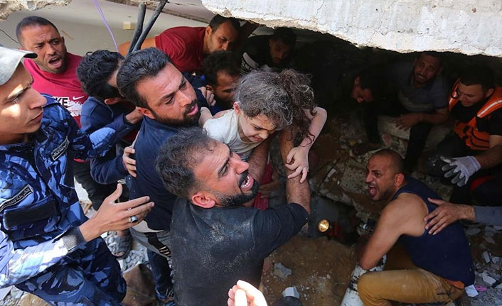 İsrail'in saldırılarında 58'i çocuk, 192 Filistinli hayatını kaybetti