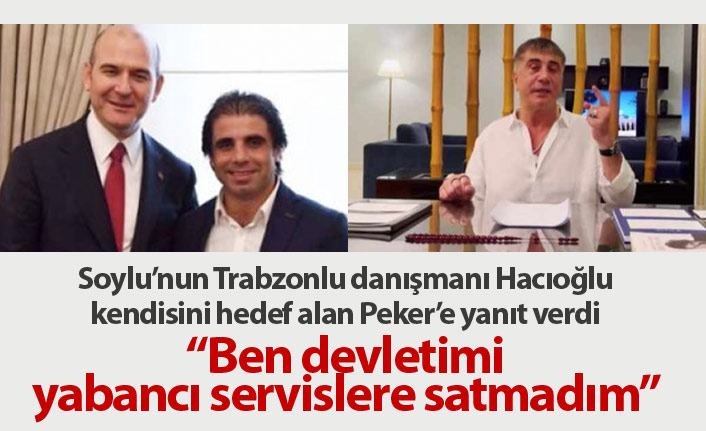 Ali Faik Hacıoğlu Sedat Peker'e cevap verdi!