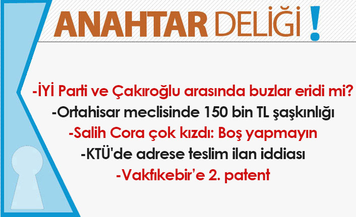 Anahtar Deliği 18.05.2021