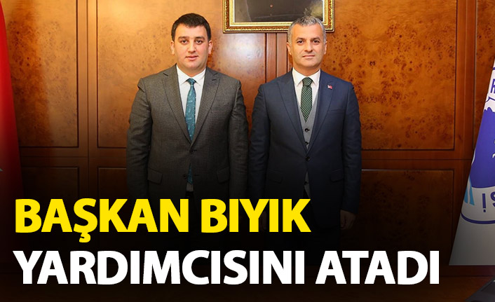 Başkan Bıyık yardımcısını atadı