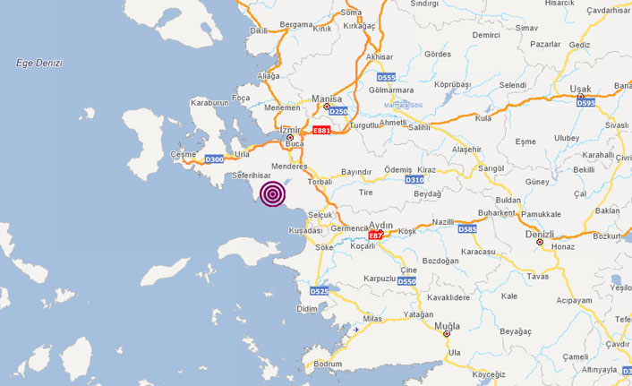 İzmir'de korkutan deprem - 19 Mayıs 2021