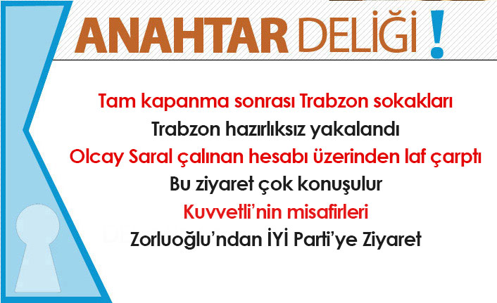 Anahtar Deliği 20.05.2021