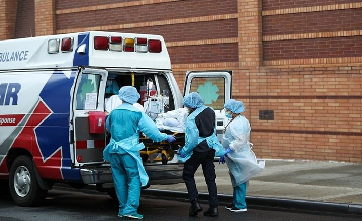 Kovid-19 ABD'de 588 bin 548 can aldı