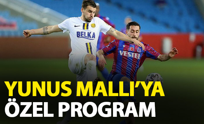 Trabzonspor'da Yunus Mallı için özel program