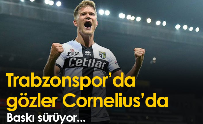 Trabzonspor'da gözler Cornelius'da