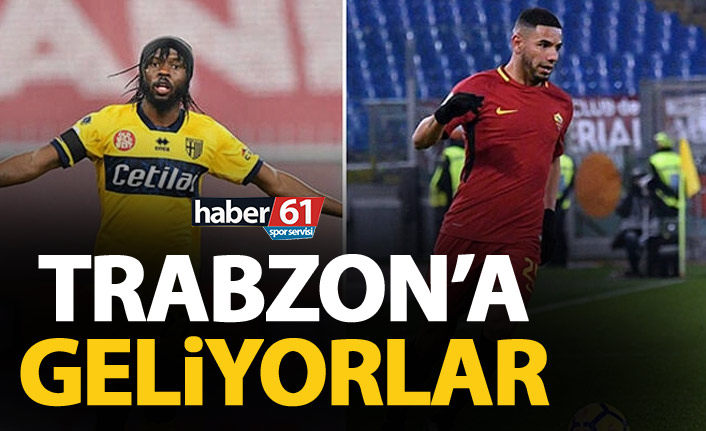 Trabzonspor’un yeni transferleri geliyor