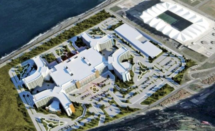 Trabzon Şehir Hastanesinde son durum! 4 Bin 500 kazık çakılacak