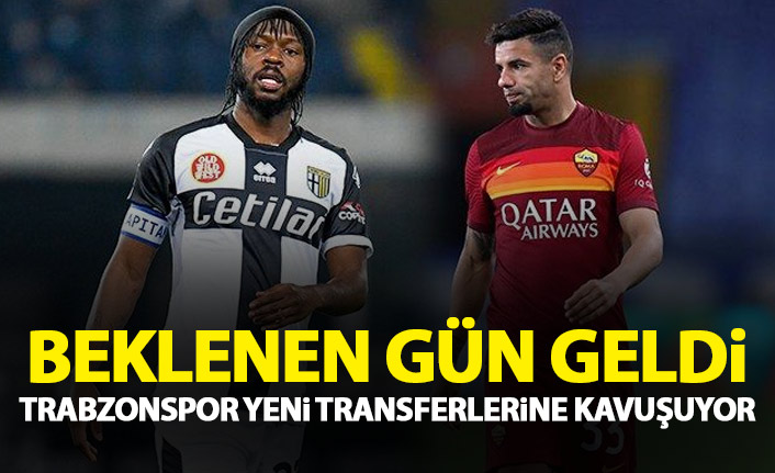 Trabzonspor yeni transferlerine kavuşuyor