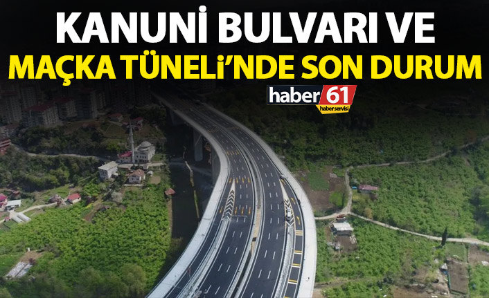 Kanuni Bulvarı ve Maçka Tüneli’nde son durum!