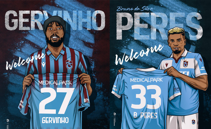 Trabzonspor’un yeni transferlerinin forma numaraları belli oldu