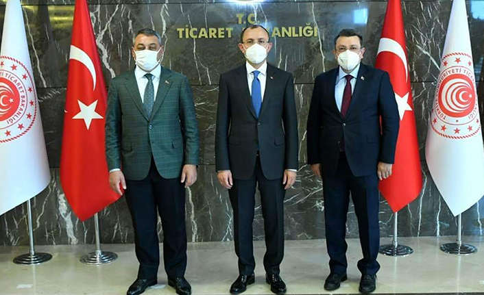 Başkan Genç’ten Bakan Muş’a "Hayırlı olsun" ziyareti