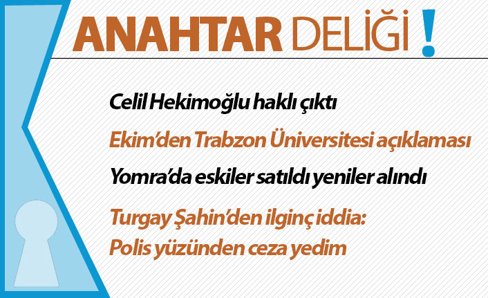 Anahtar Deliği 29.05.2021