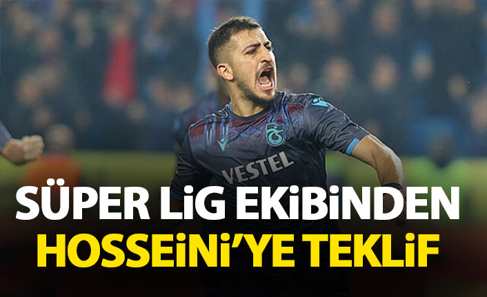 Trabzonspor'dan ayrılan Hosseini'ye Süper Lig'den talip