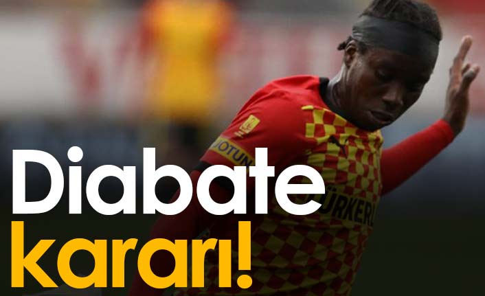 Diabate kararı verildi