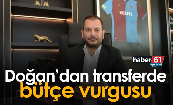 "Trabzonspor'un transferde harcayacağı bütçe belli"
