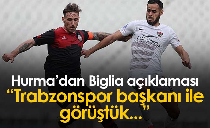 Hurma'dan Biglia açıklaması: Trabzonspor ile görüştük