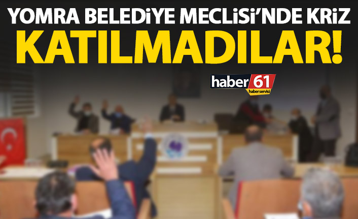 Yomra'da meclis krizi! AK Parti grubu katılmadı