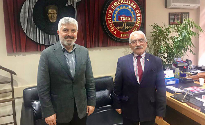 Adnan Günnar'dan TÜED'e ziyaret