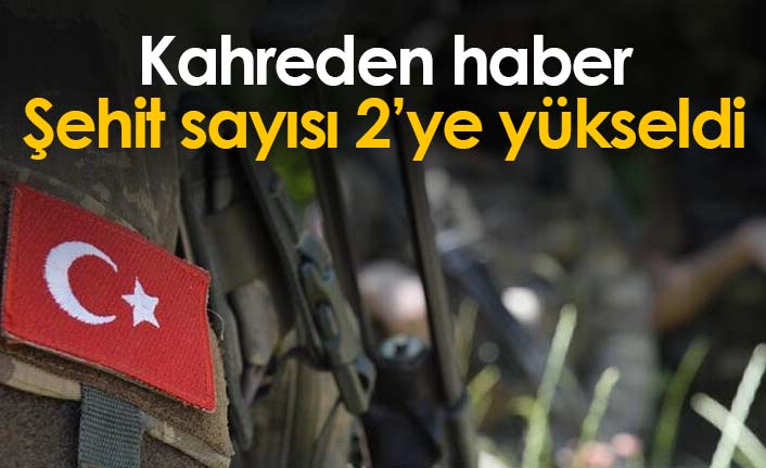 Bitlis'ten kahreden haber! Şehit sayısı 2'ye yükseldi