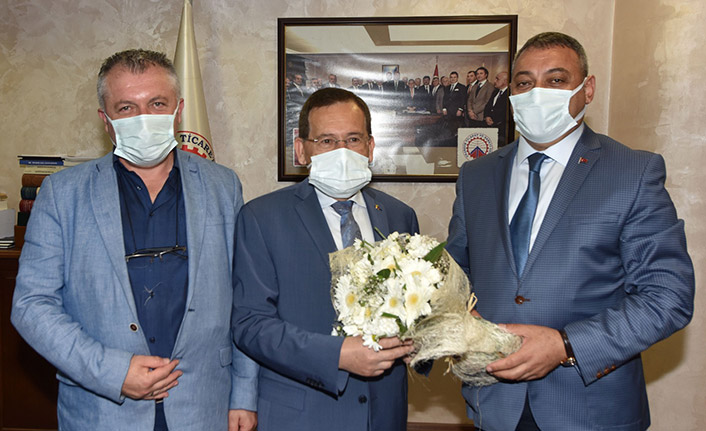 Selahaddin Çebi'den TTSO'ya ziyaret