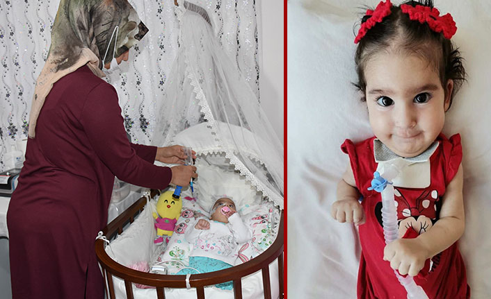 Elif bebek SMA ile olan savaşını kaybetti