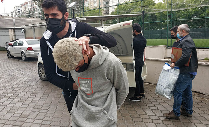 Samsun'da mont gasp eden yabancı uyruklu genç yakalandı