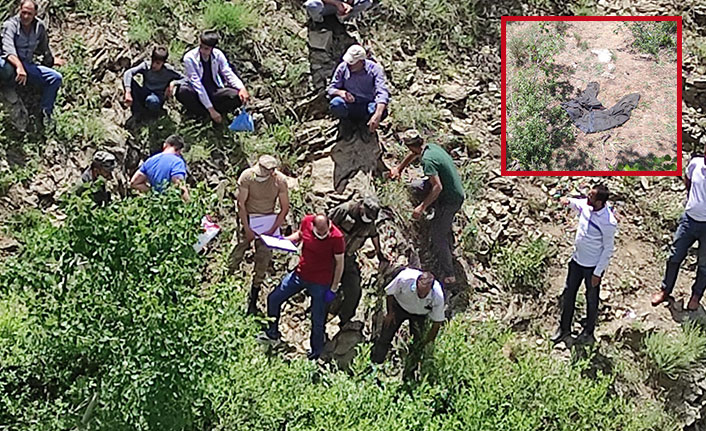 Dere yatağında insan kemikleri bulundu